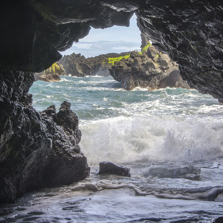 Wainapanapa Cave Hana Maui Hawaii