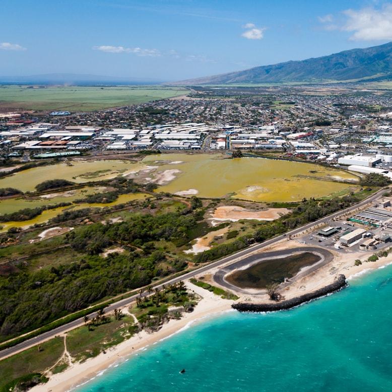Aerial Shot of Maui Island